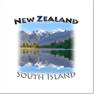 New Zealand - South Island, Lake Matherson Posters and Art